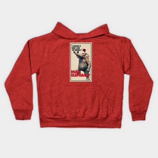 Man Elephant Kids Hoodie